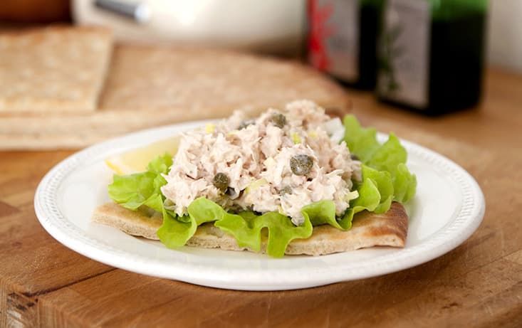 Macka med Tonfiskröra och Sallad - Hönökaka - Recept | Pågen